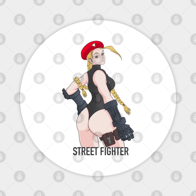 Street Fighter 6 Cammy Magnet by thelazyshibaai